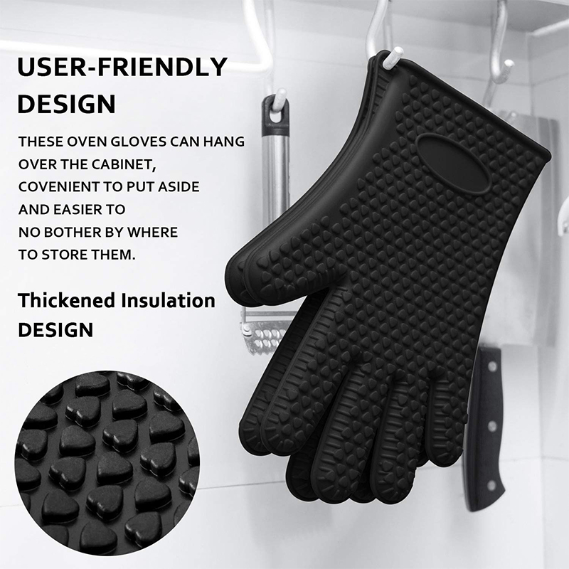 1/2Pcs Oven Mitts Baking Glove - Rubber Glove Cleaning recension och pris