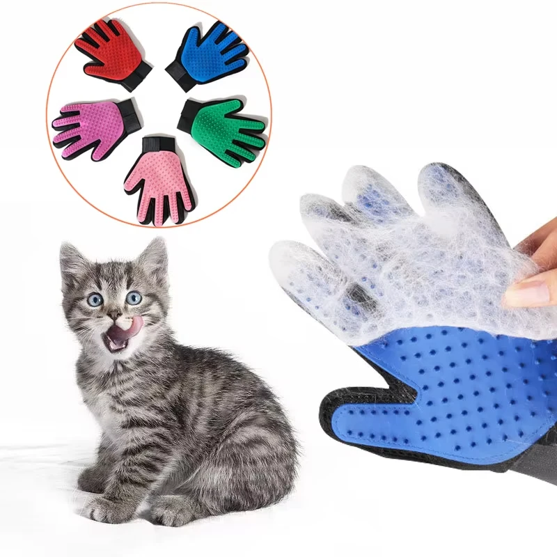 Pet Glove Cat Grooming Glove C - Rubber Glove Cleaning recension och pris