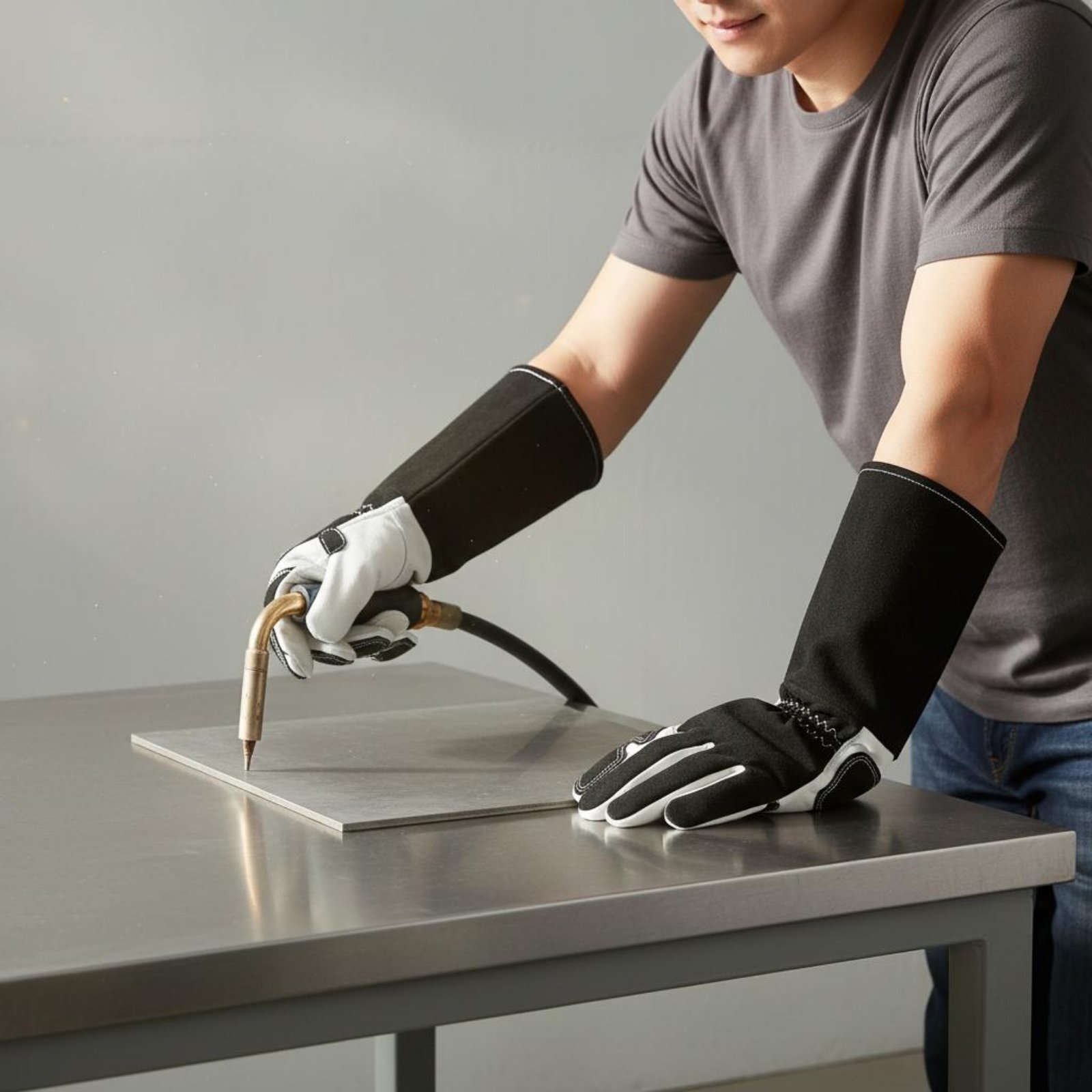 TIG Metalworking Gloves Flexib - Heat Resistant Glove recension och pris